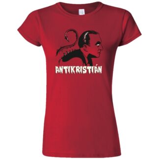 tričko dámské s retro potiskem Antikristán