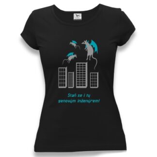 tričko dámské s potiskem genetický inženýr