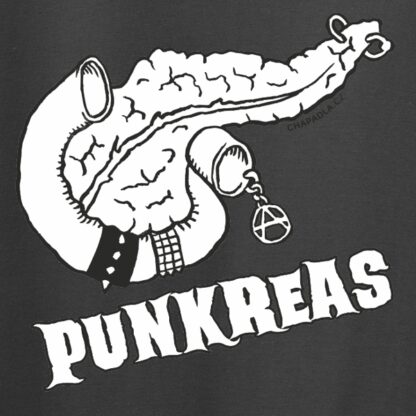 tričko pánské Punkreas detail potisku